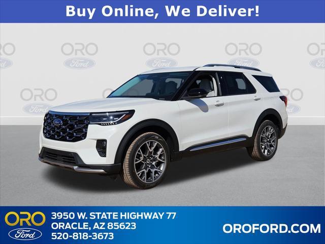 new 2025 Ford Explorer car, priced at $56,539