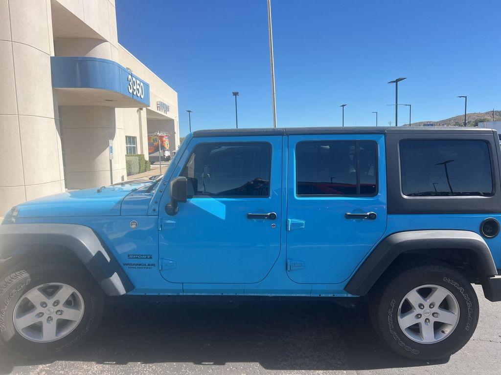 used 2017 Jeep Wrangler Unlimited car, priced at $16,900