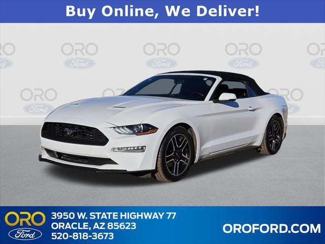 used 2020 Ford Mustang car, priced at $18,400