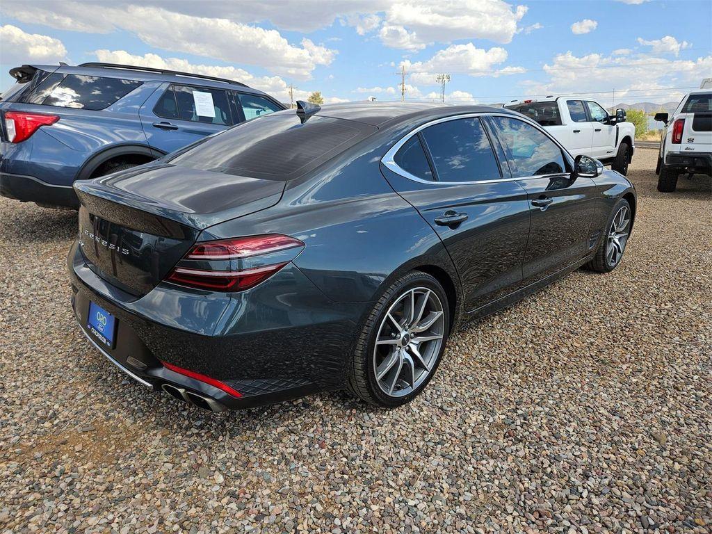 used 2023 Genesis G70 car, priced at $24,800