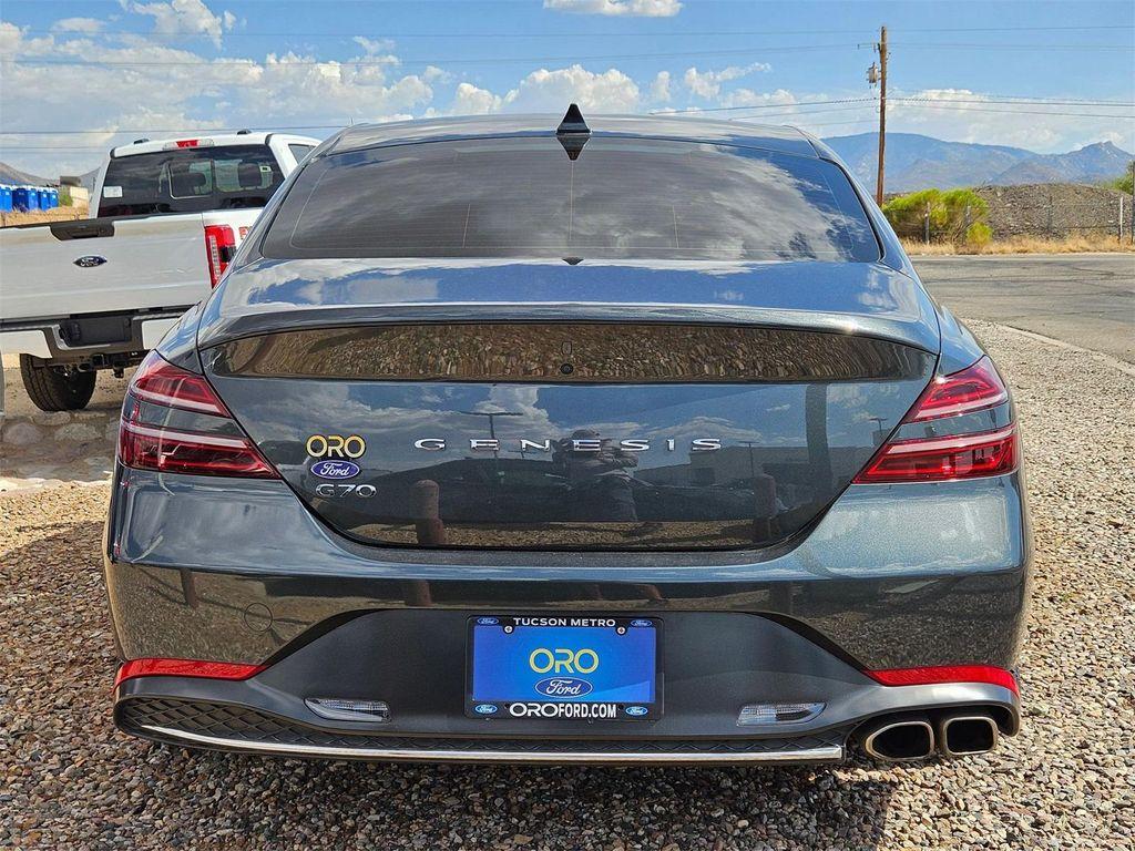 used 2023 Genesis G70 car, priced at $24,800