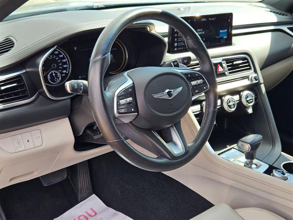 used 2023 Genesis G70 car, priced at $24,800