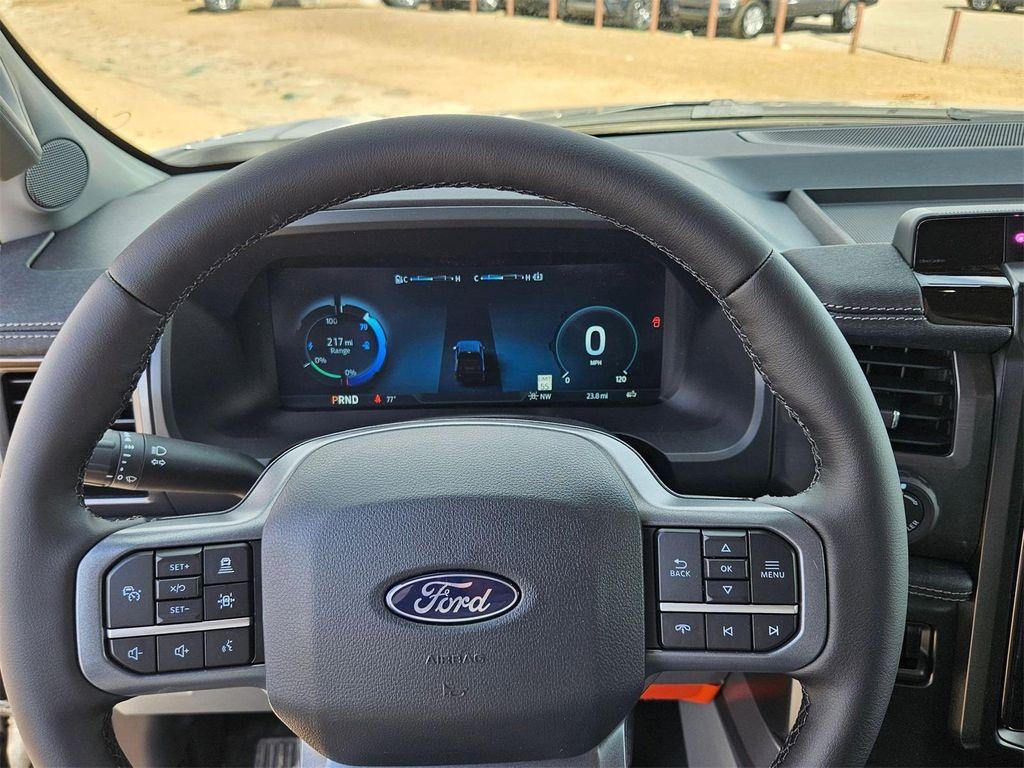 new 2025 Ford F-150 Lightning car, priced at $67,990