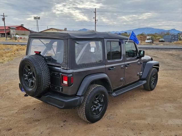 used 2020 Jeep Wrangler Unlimited car, priced at $26,900