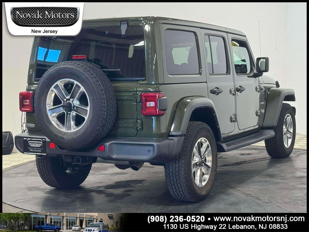 used 2021 Jeep Wrangler Unlimited car, priced at $34,999