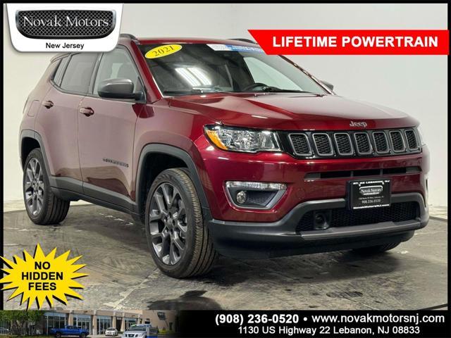 used 2021 Jeep Compass car, priced at $21,999