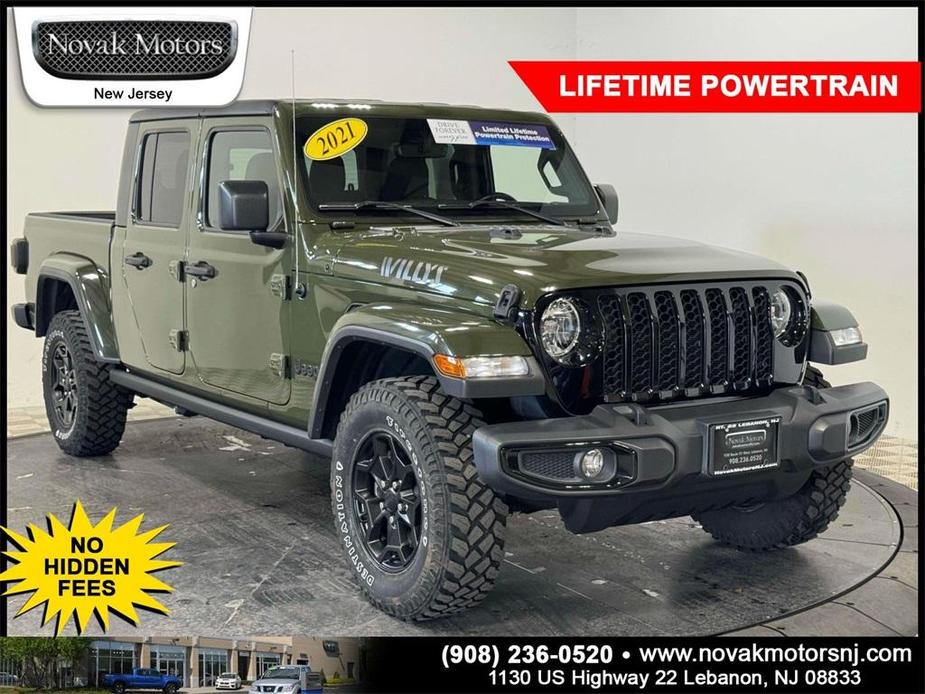 used 2021 Jeep Gladiator car, priced at $34,968