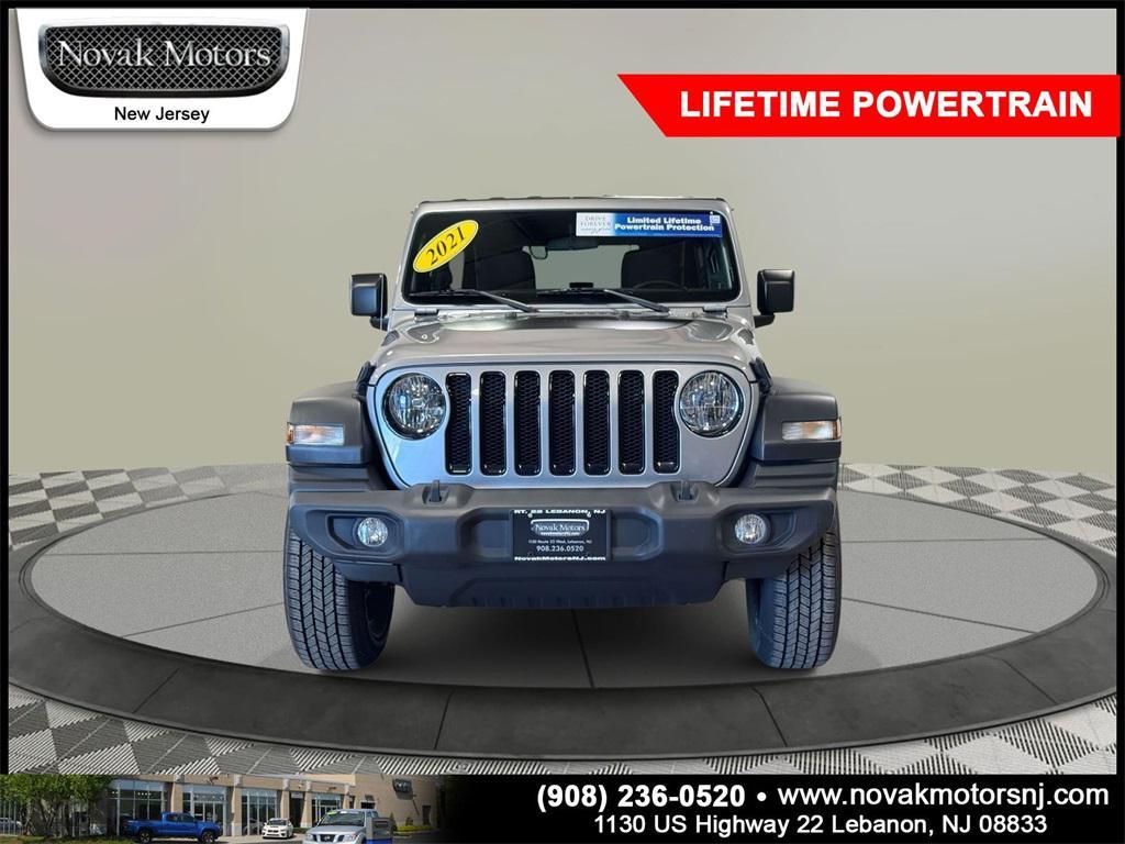 used 2021 Jeep Wrangler Unlimited car, priced at $30,568