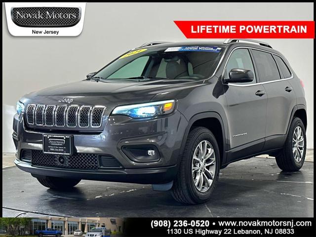 used 2021 Jeep Cherokee car, priced at $25,499