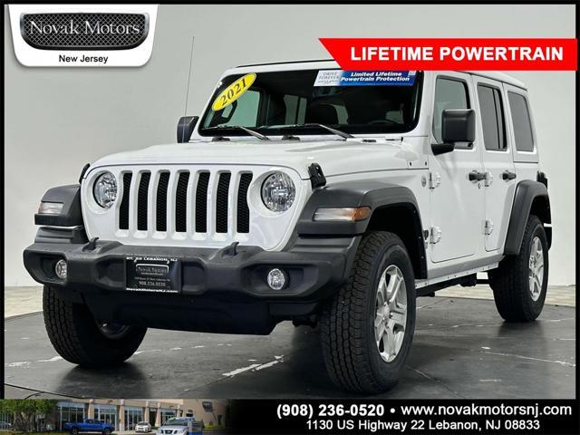 used 2021 Jeep Wrangler Unlimited car, priced at $30,968