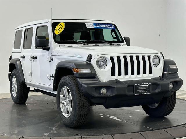 used 2021 Jeep Wrangler Unlimited car, priced at $32,499