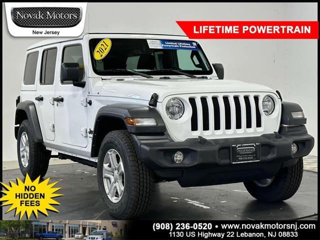 used 2021 Jeep Wrangler Unlimited car, priced at $30,968