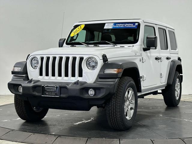 used 2021 Jeep Wrangler Unlimited car, priced at $32,499