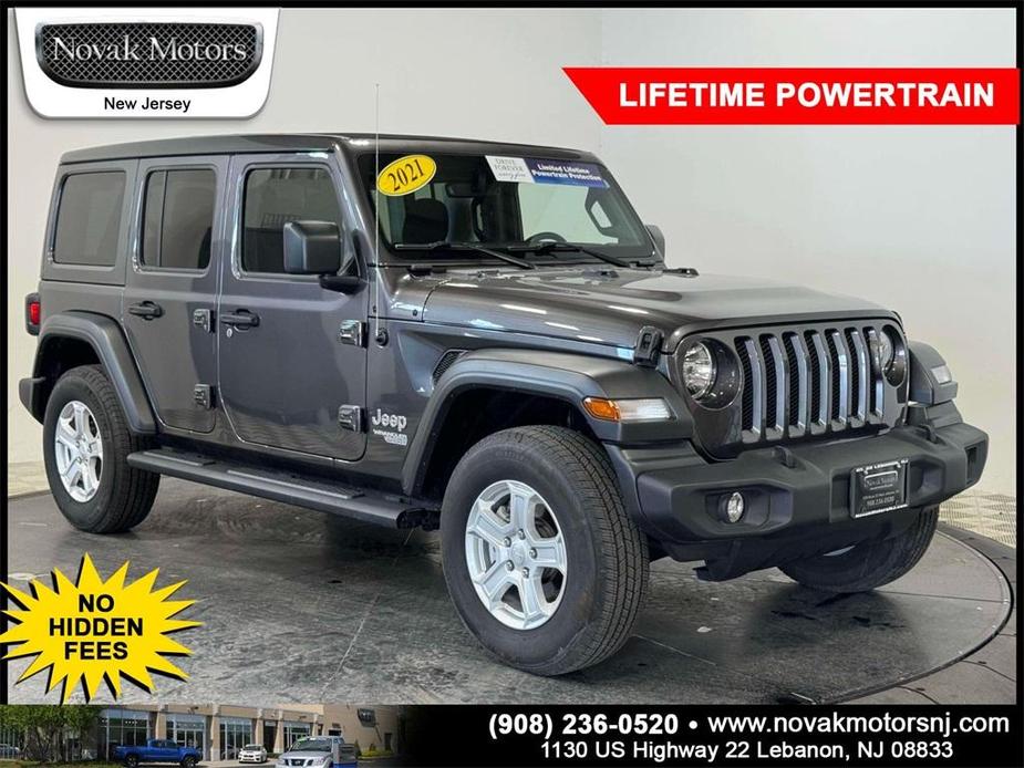 used 2021 Jeep Wrangler Unlimited car, priced at $35,668