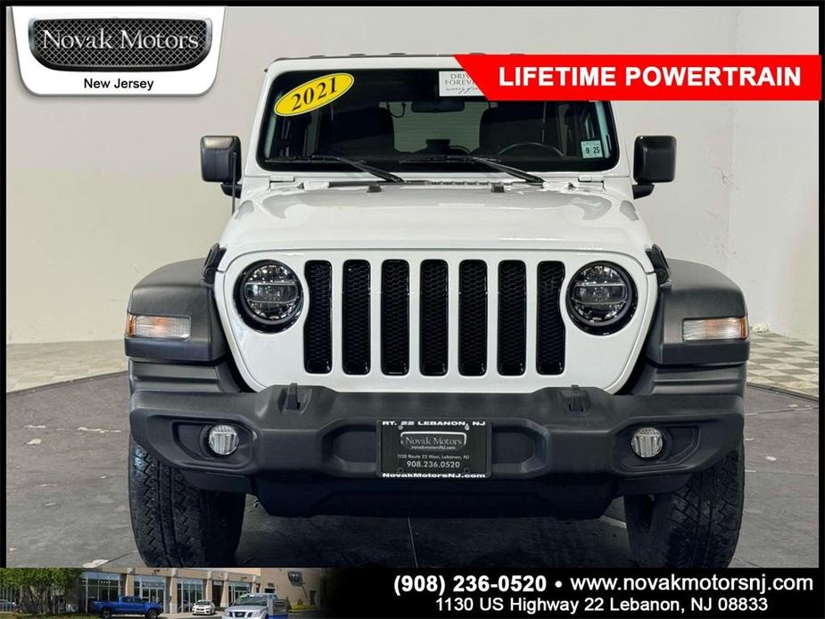 used 2021 Jeep Wrangler Unlimited car, priced at $34,999