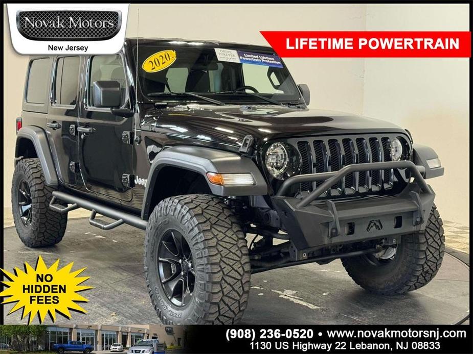 used 2020 Jeep Wrangler Unlimited car, priced at $33,558