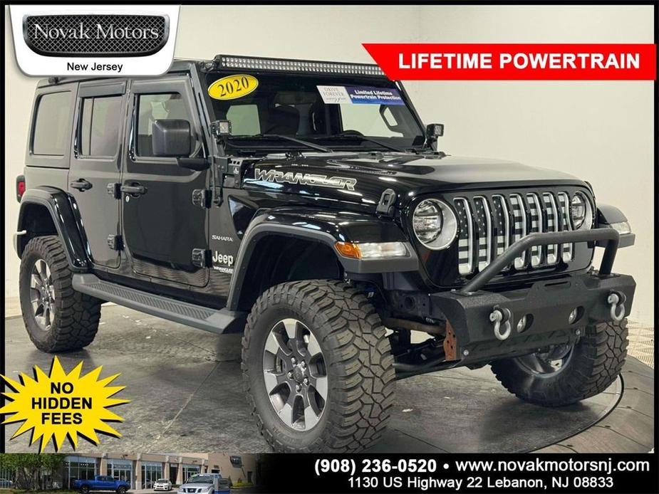 used 2020 Jeep Wrangler Unlimited car, priced at $34,448