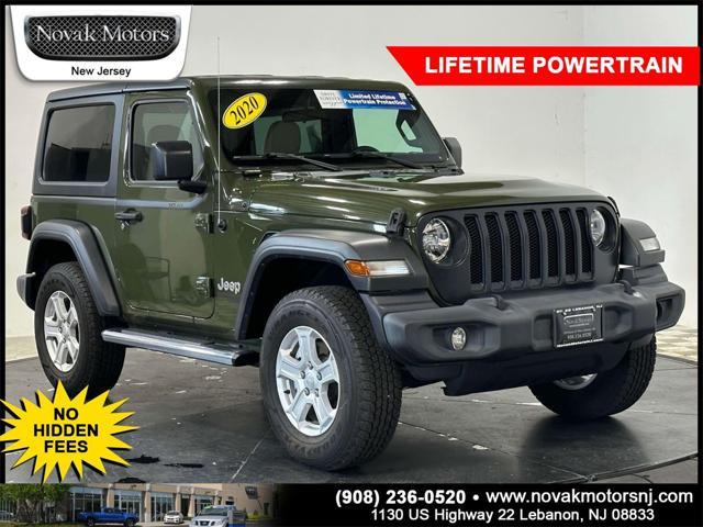 used 2020 Jeep Wrangler car, priced at $30,378