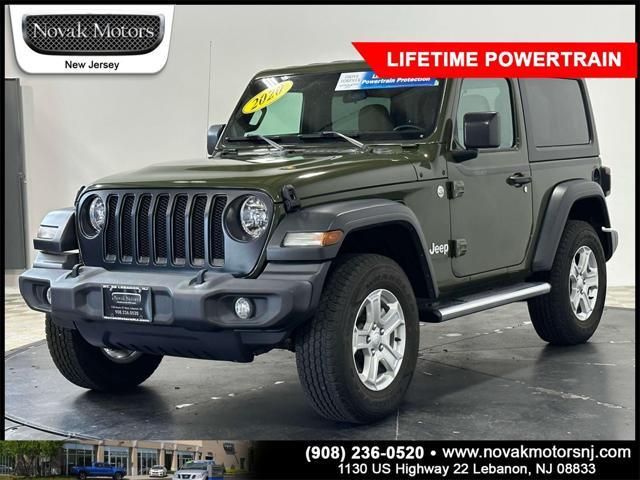 used 2020 Jeep Wrangler car, priced at $30,378