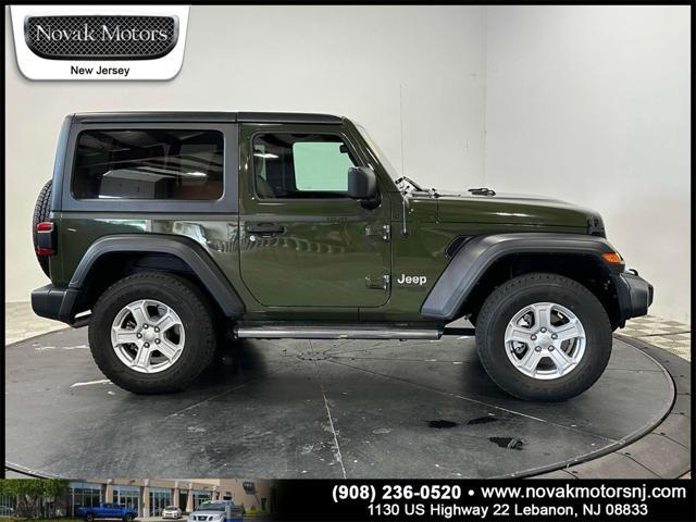 used 2020 Jeep Wrangler car, priced at $30,378