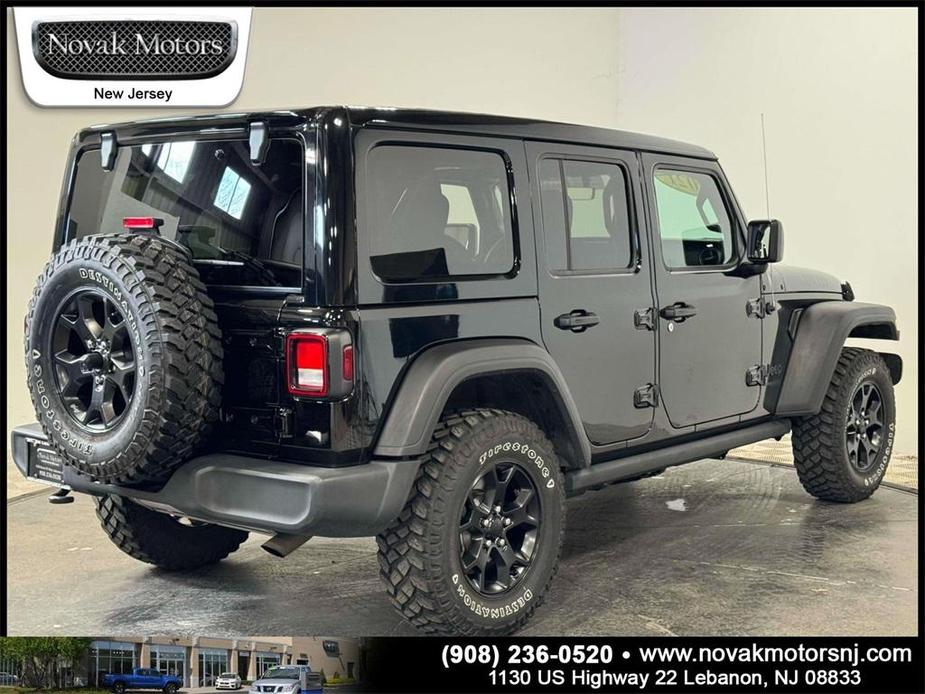 used 2021 Jeep Wrangler Unlimited car, priced at $34,968