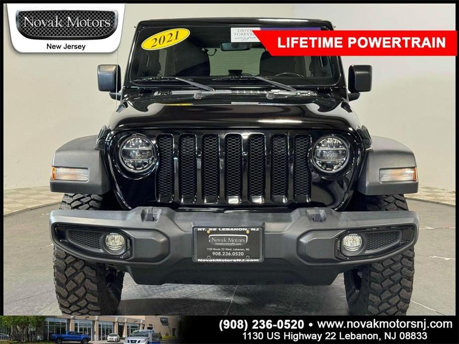 used 2021 Jeep Wrangler Unlimited car, priced at $34,968