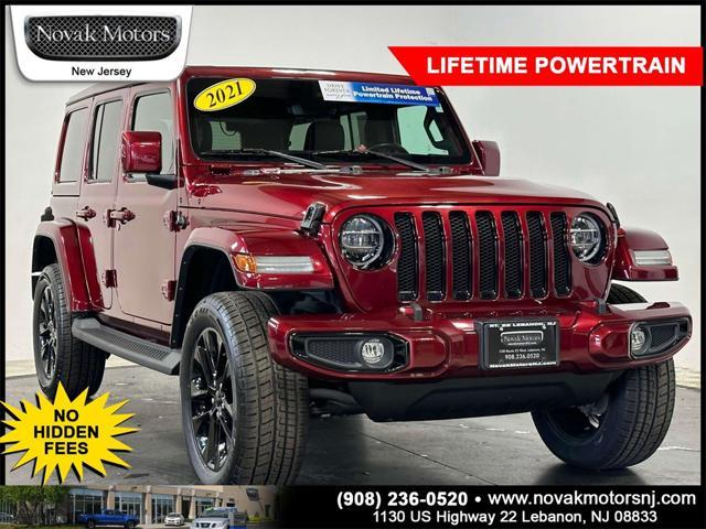 used 2021 Jeep Wrangler Unlimited car, priced at $38,968