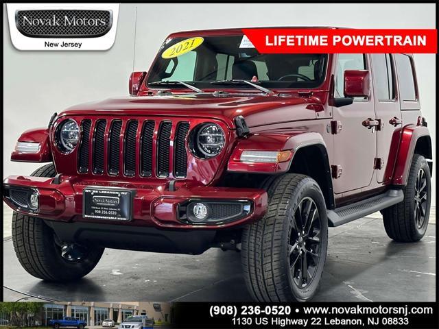 used 2021 Jeep Wrangler Unlimited car, priced at $38,968