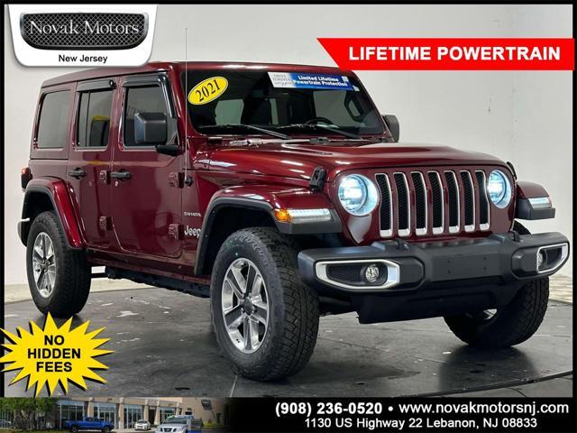 used 2021 Jeep Wrangler Unlimited car, priced at $37,999