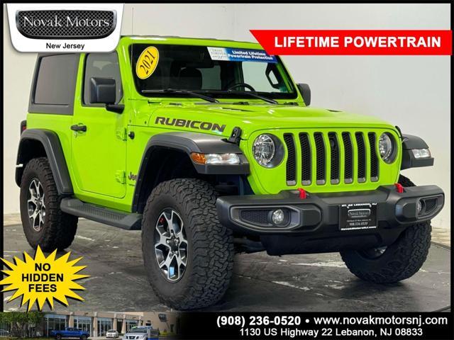 used 2021 Jeep Wrangler car, priced at $33,999