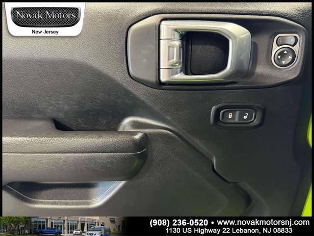used 2021 Jeep Wrangler car, priced at $33,999