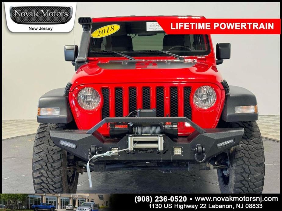 used 2018 Jeep Wrangler Unlimited car, priced at $33,997