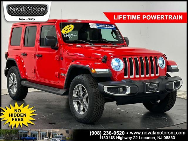 used 2020 Jeep Wrangler Unlimited car, priced at $29,968