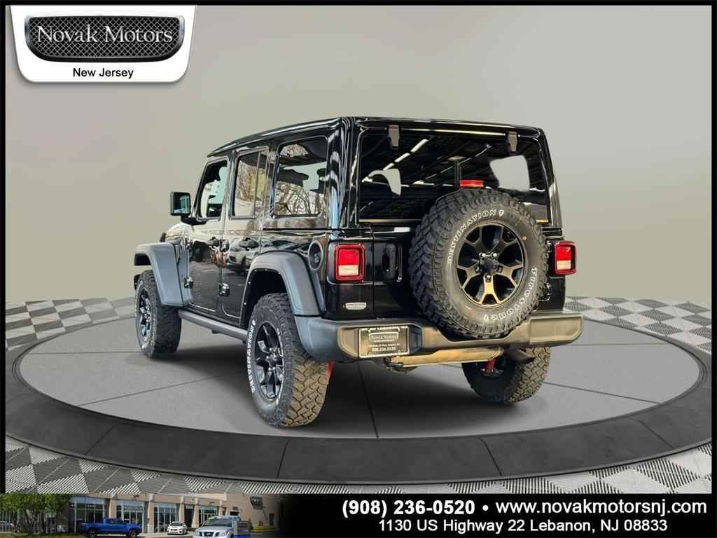 used 2021 Jeep Wrangler car, priced at $30,999