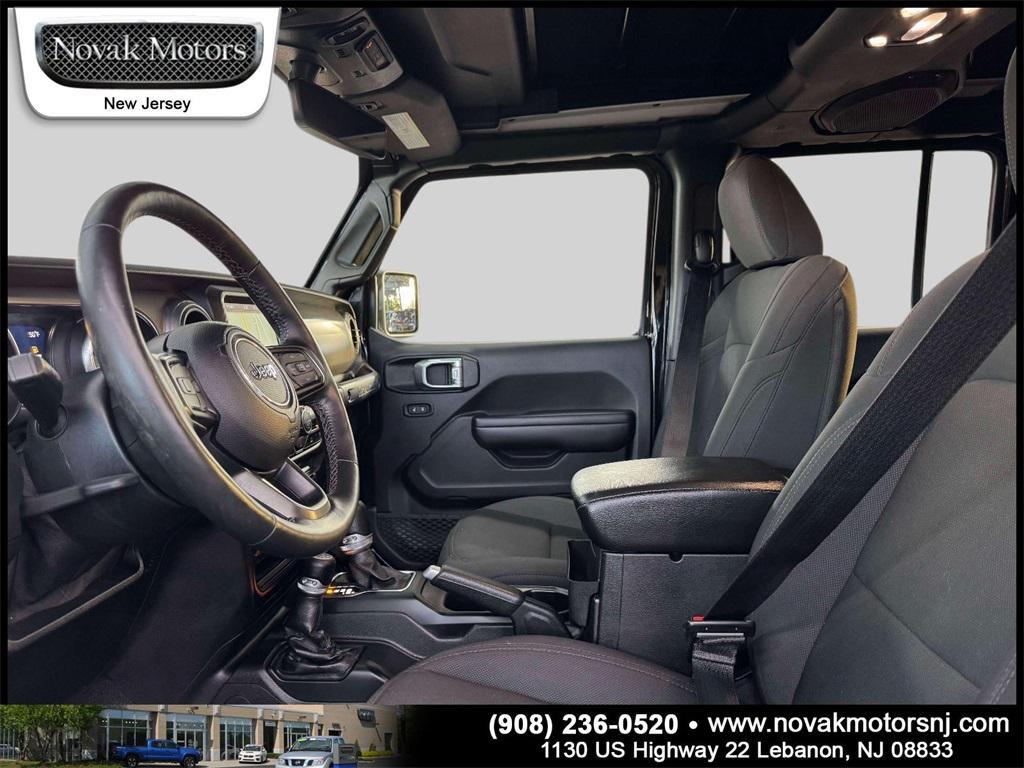 used 2021 Jeep Wrangler car, priced at $30,999