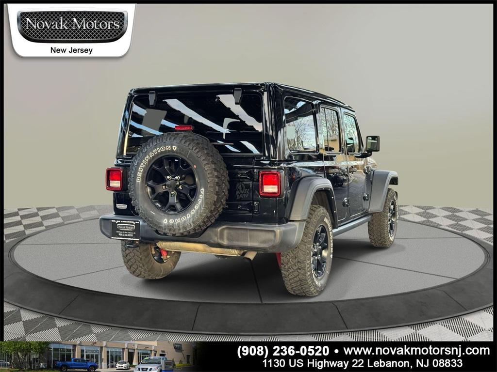 used 2021 Jeep Wrangler car, priced at $30,999