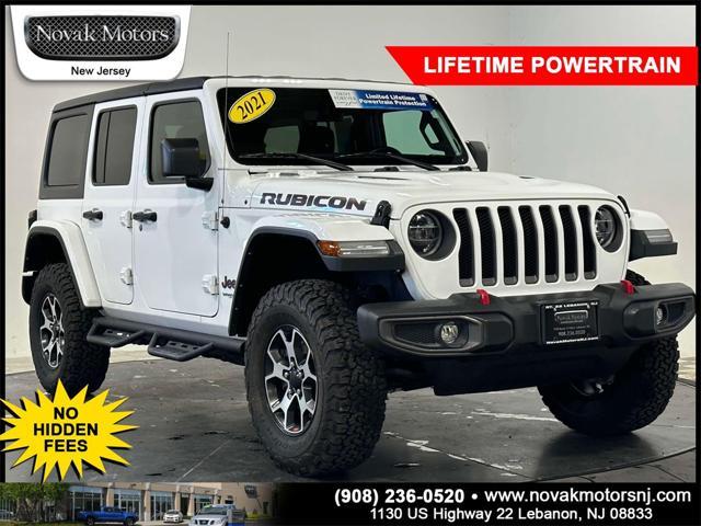 used 2021 Jeep Wrangler Unlimited car, priced at $41,948