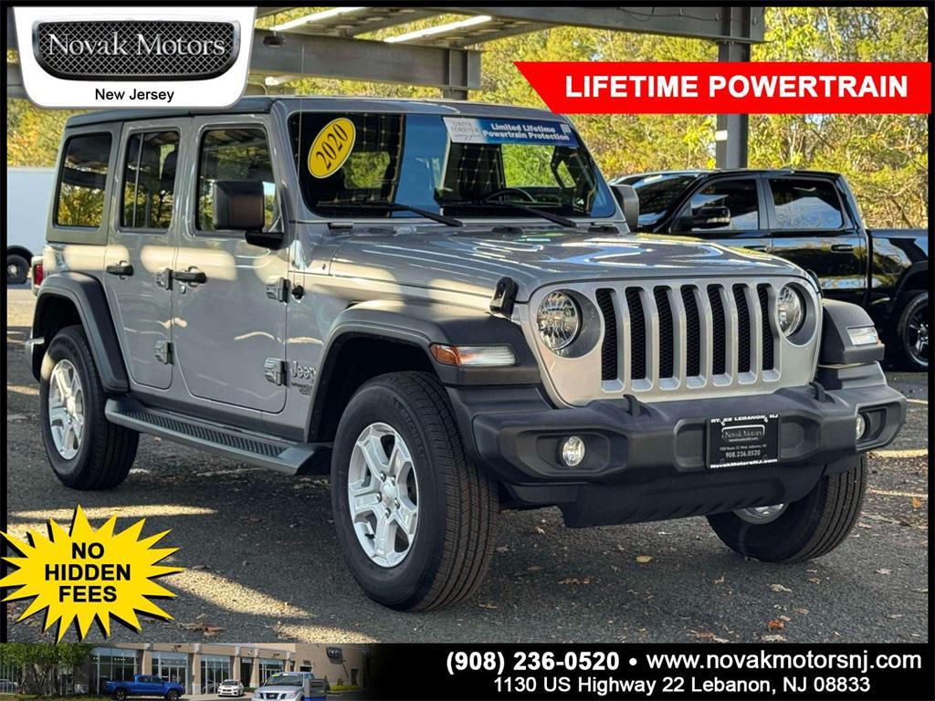 used 2020 Jeep Wrangler Unlimited car, priced at $26,899