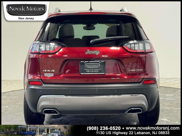 used 2021 Jeep Cherokee car, priced at $26,588