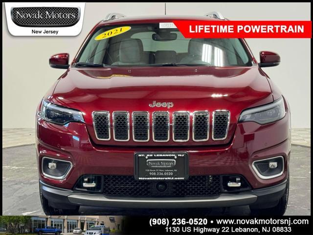 used 2021 Jeep Cherokee car, priced at $26,588