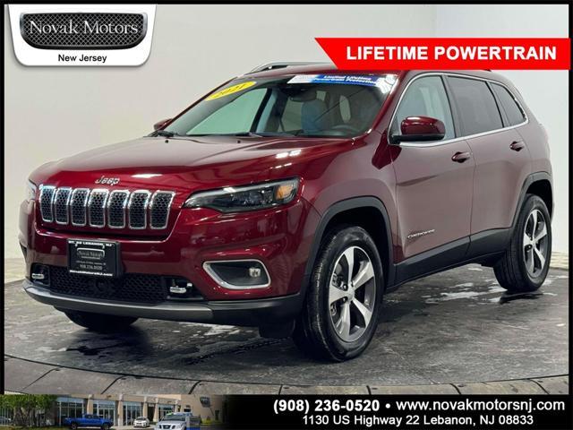 used 2021 Jeep Cherokee car, priced at $26,588