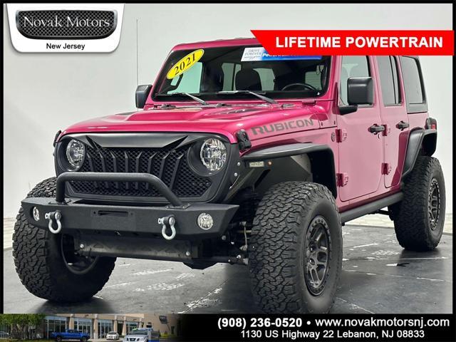 used 2021 Jeep Wrangler Unlimited car, priced at $42,488