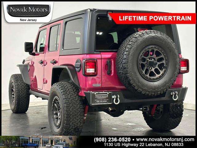 used 2021 Jeep Wrangler Unlimited car, priced at $42,488