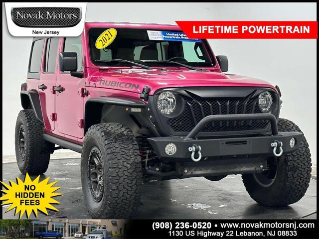 used 2021 Jeep Wrangler Unlimited car, priced at $42,488