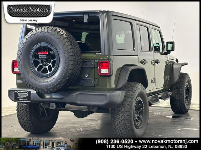 used 2021 Jeep Wrangler Unlimited car, priced at $37,999