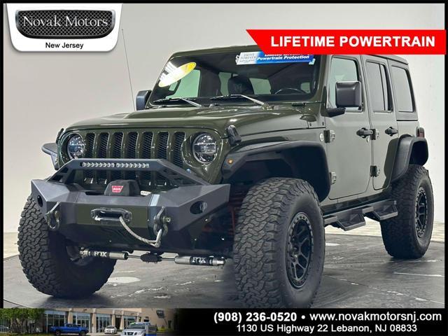 used 2021 Jeep Wrangler Unlimited car, priced at $37,999