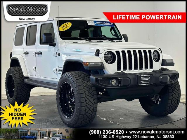 used 2022 Jeep Wrangler Unlimited car, priced at $42,978