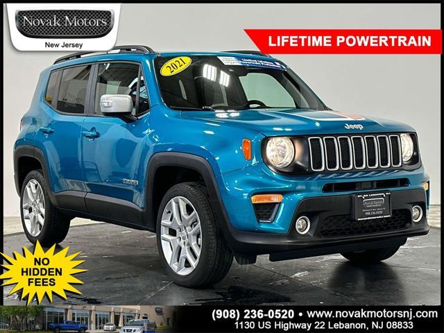 used 2021 Jeep Renegade car, priced at $21,908