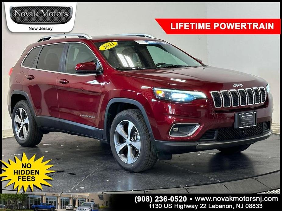 used 2021 Jeep Cherokee car, priced at $23,448