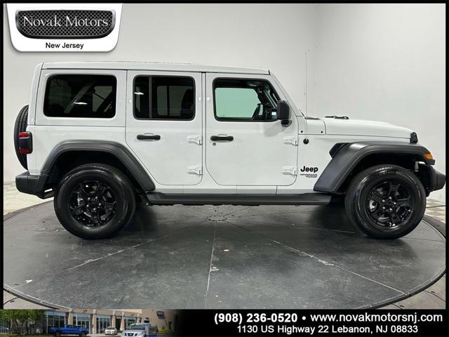 used 2020 Jeep Wrangler Unlimited car, priced at $34,678